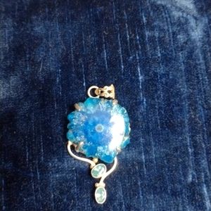 Unique silver pendant